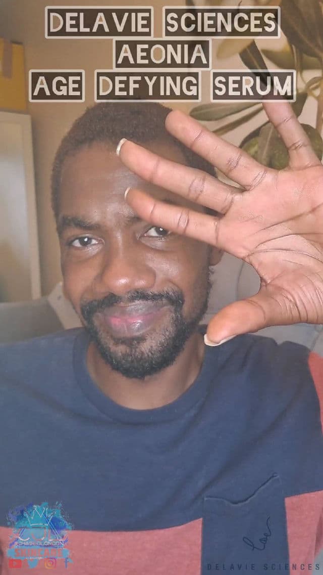 Delavie Sciences Aeonia Age Defying Serum review photo by CHASEJLONDON