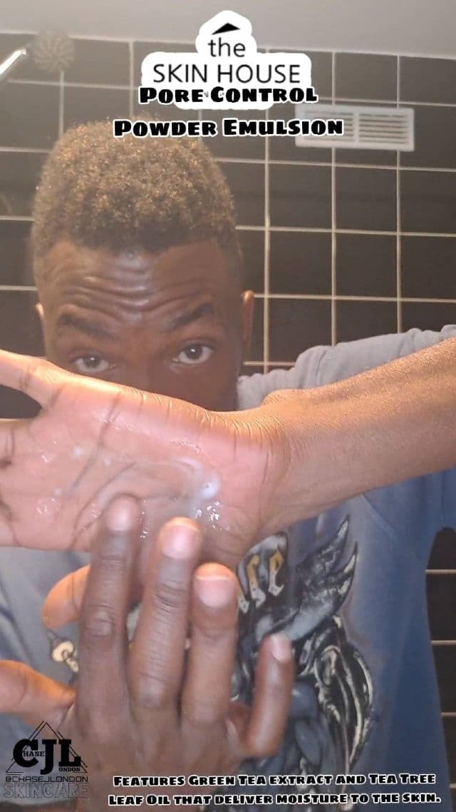 The Skin House Pore Control Powder Emulsion  review photo by CHASEJLONDON