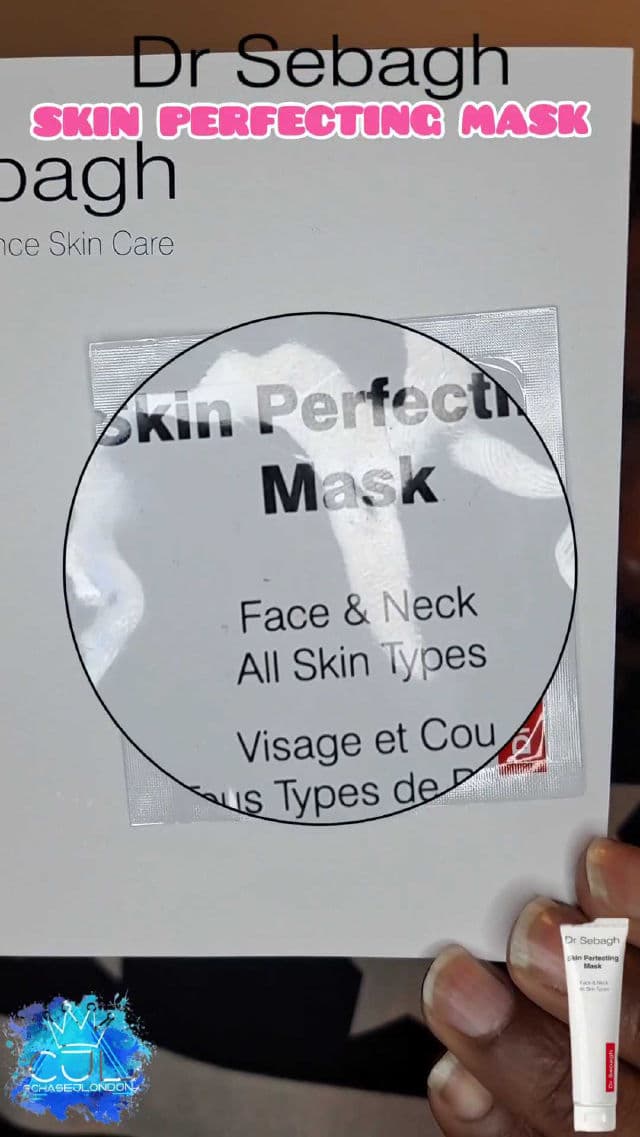Dr. Sebagh Skin Perfecting Mask review photo by CHASEJLONDON