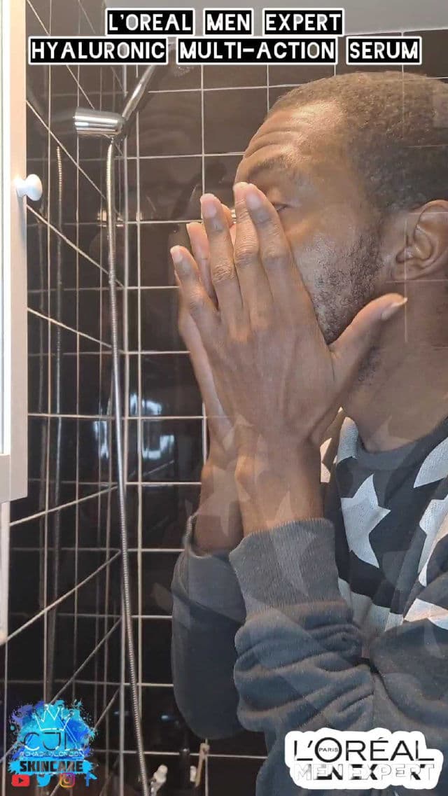 L'Oreal Paris Men Expert Power Age Hyaluronic Multi-Action Serum review photo by CHASEJLONDON