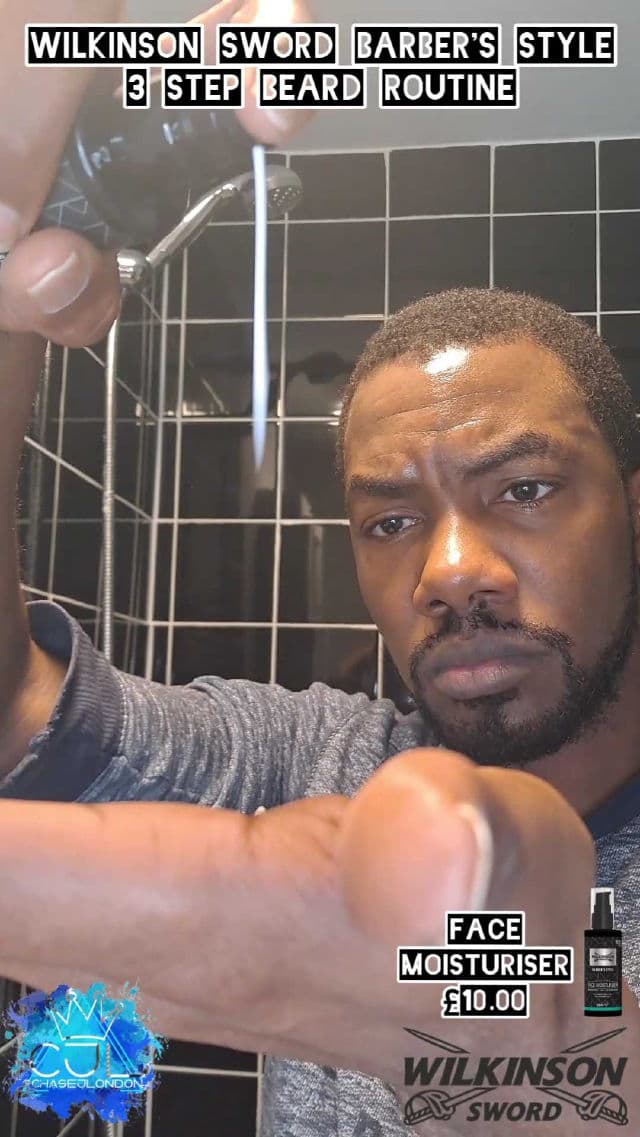 Wilkinson Sword Barber's Style Face Moisturiser review photo by CHASEJLONDON