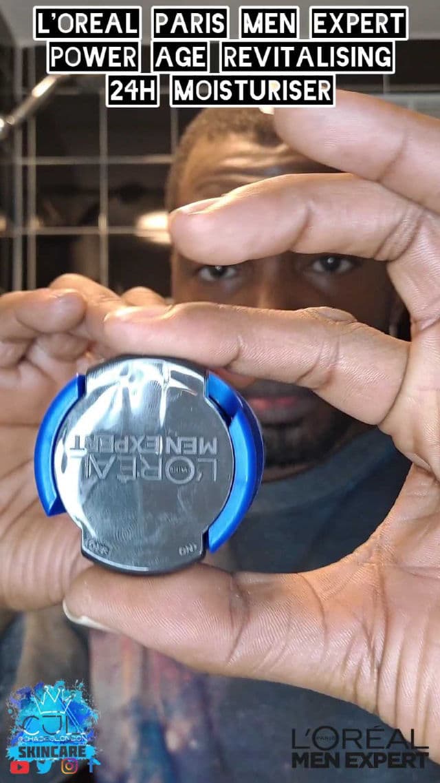 L'Oreal Paris Men Expert Power Age Hyaluronic Acid Face Moisturiser review photo by CHASEJLONDON