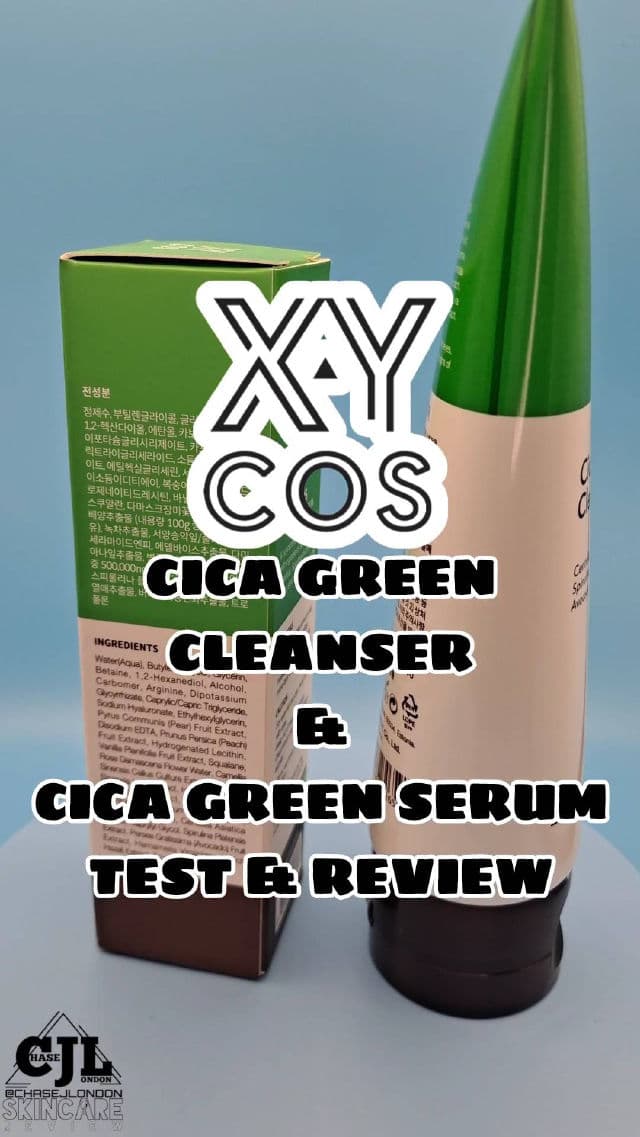 XYCOS Cica Green Serum review photo by CHASEJLONDON
