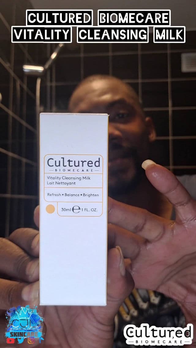 Cultured Biomecare Vitality Cleansing Milk review photo by CHASEJLONDON