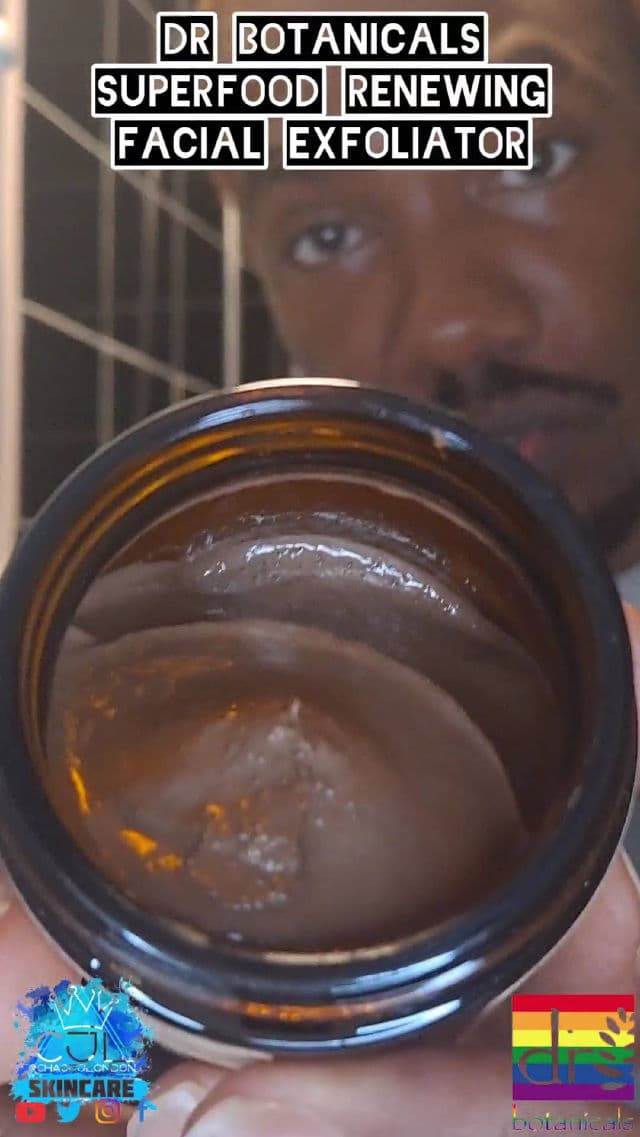 Dr. Botanicals Coffee Superfood Renewing Facial Exfoliator review photo by CHASEJLONDON