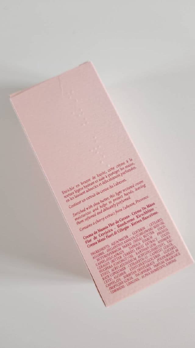 L'Occitane En-Provence Cherry Blossom Hand Cream review photo by PickySophia85