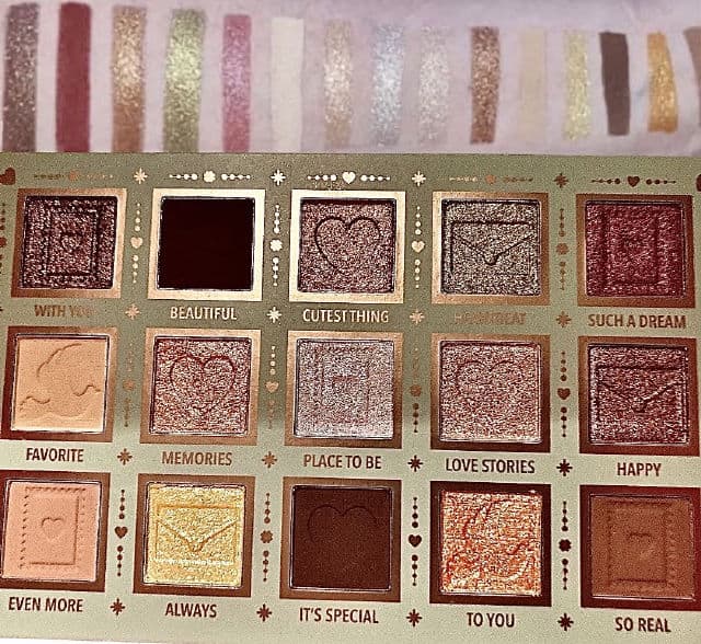 MOIRA A Moment with You Palette review photo by mochadart