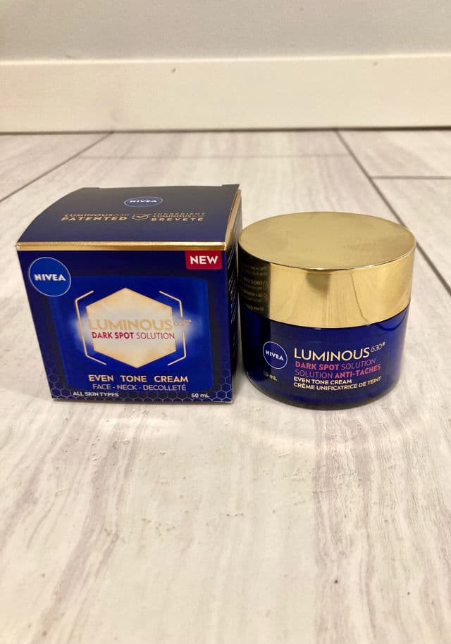 Nivea Cellular Luminous 630 Anti Dark-Spot Even Tone Night Cream review photo by mochadart