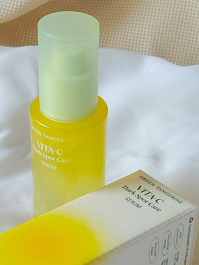 GOODAL Green Tangerine Vita C Dark Spot Care Serum review photo by geaintohue