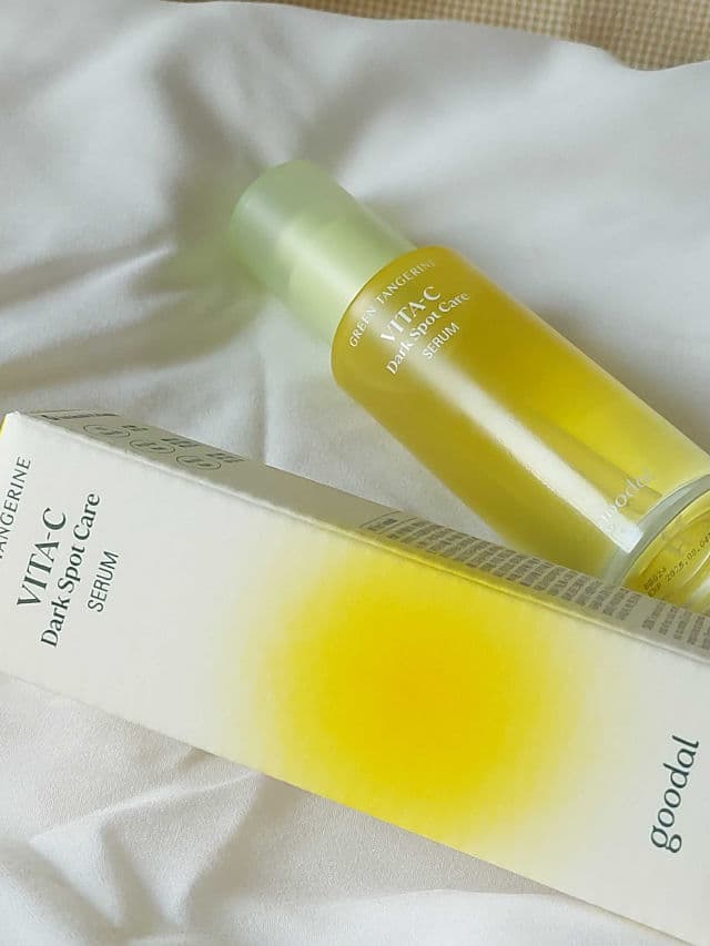 GOODAL Green Tangerine Vita C Dark Spot Care Serum review photo by geaintohue