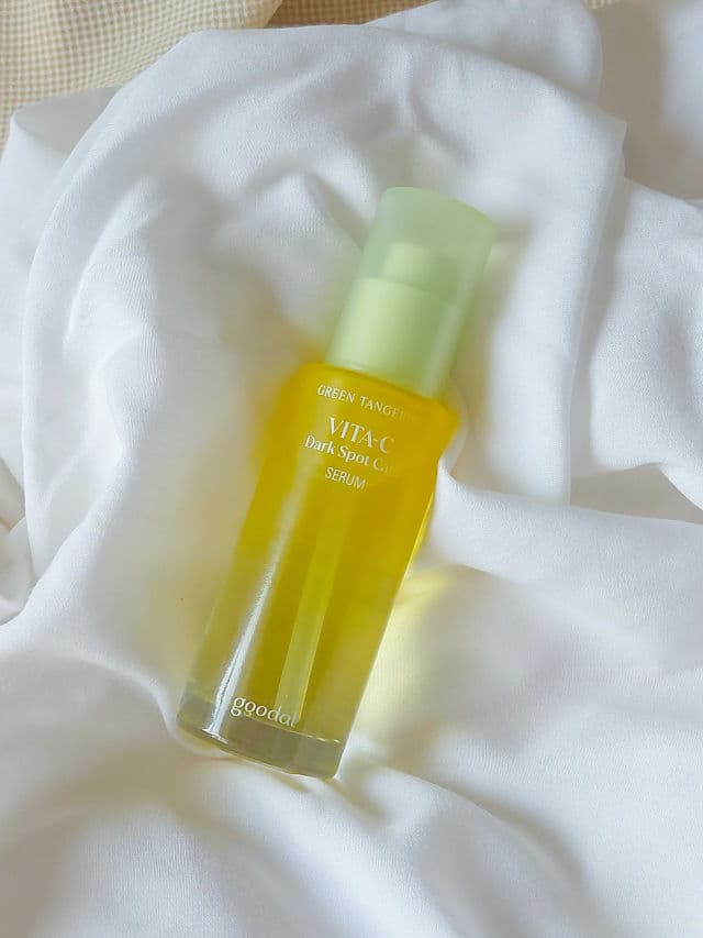 GOODAL Green Tangerine Vita C Dark Spot Care Serum review photo by geaintohue