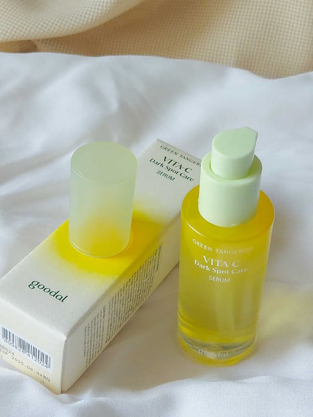 GOODAL Green Tangerine Vita C Dark Spot Care Serum review photo by geaintohue