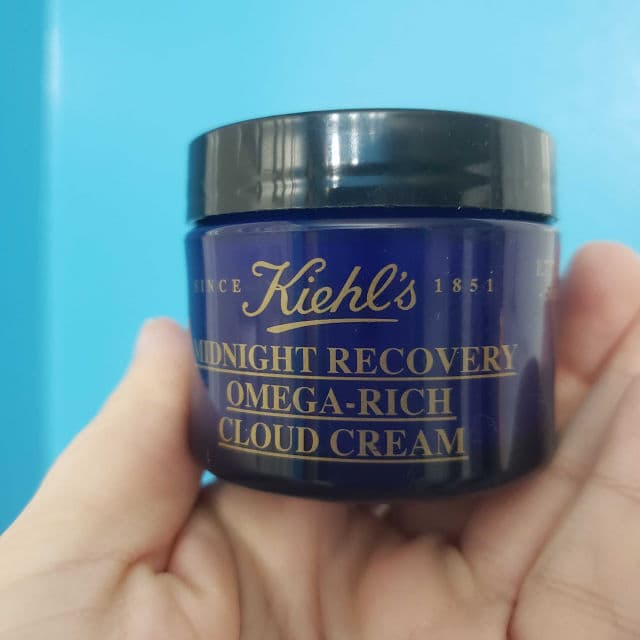 Kiehl's Midnight Recovery Omega Rich Botanical Night Cream review photo by myplussizelife