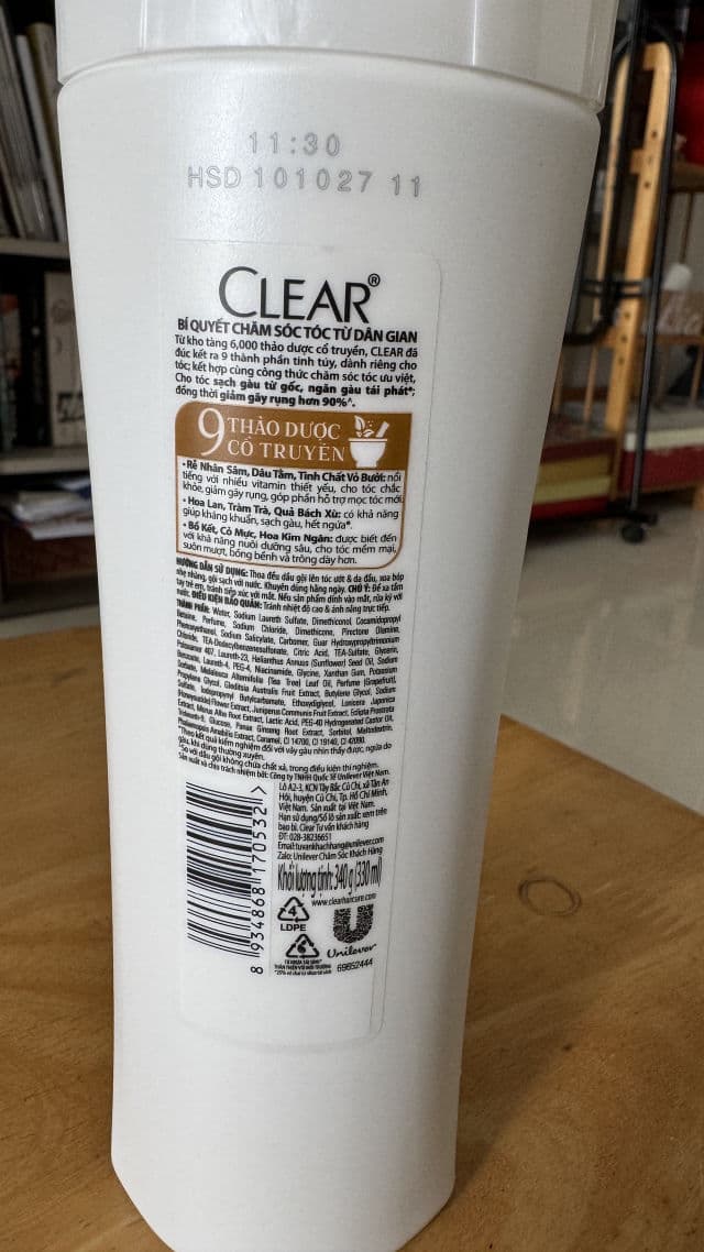 CLEAR Anti-Dandruff Scalp Care Shampoo 48Hr Itch-Free review photo by mindayne