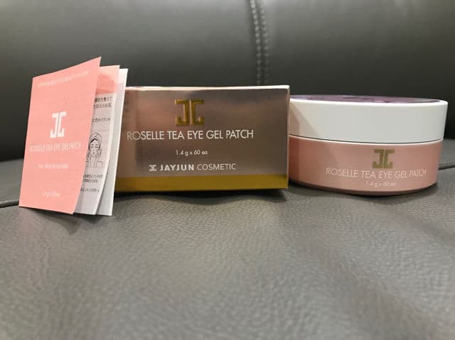 Jayjun Roselle Tea Eye Gel Patch review photo by mindayne
