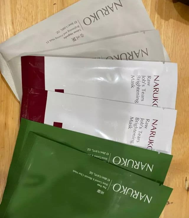 Naruko Raw Job’s Tears Supercritical CO2 Pore Minimizing & Brightening Mask review photo by mindayne