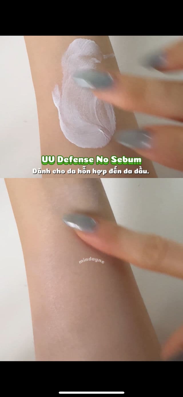 make p:rem UV Defense Me. No Sebum Sun Cream SPF50+ PA++++ review photo by mindayne