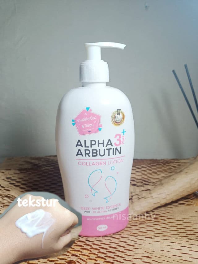 Precious Skin Thailand Arbutin 3 Plus Collagen Body Lotion review photo by nisaanhy