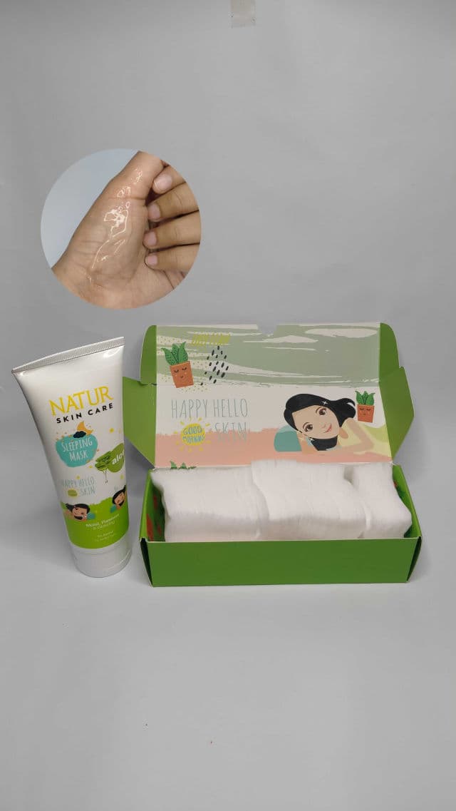 Natur Skin Care Sleeping Mask Aloe Vera review photo by nisaanhy
