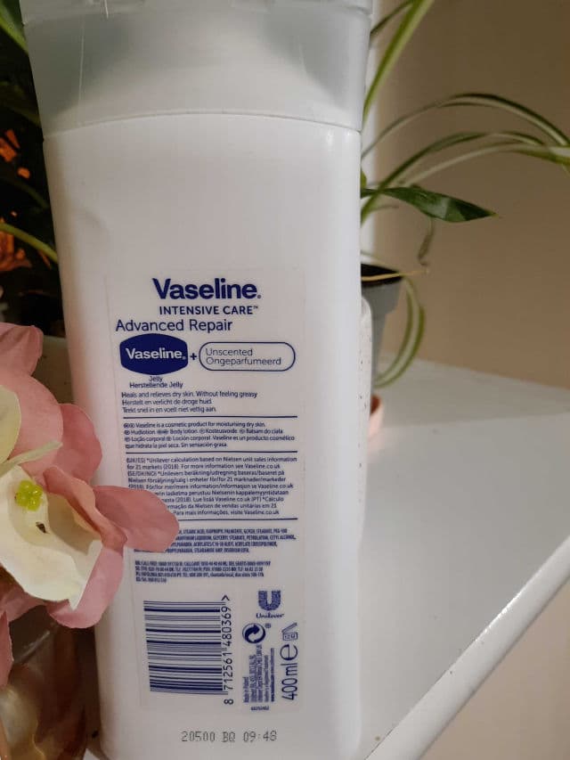 Vaseline Advanced Repair Unscented Lotion review photo by Tolly