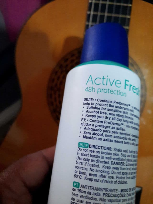 Vaseline Active Fresh Anti-Perspirant review photo by Tolly