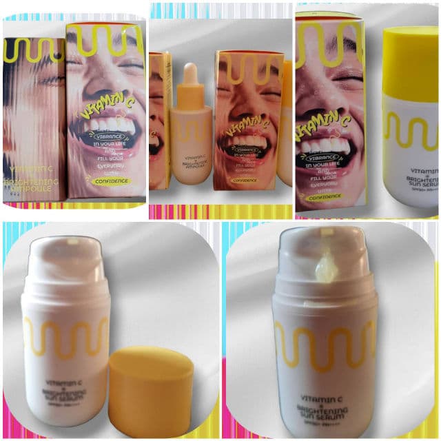 Vitamin C Brightening Sun Serum SPF50+ PA++++  product review