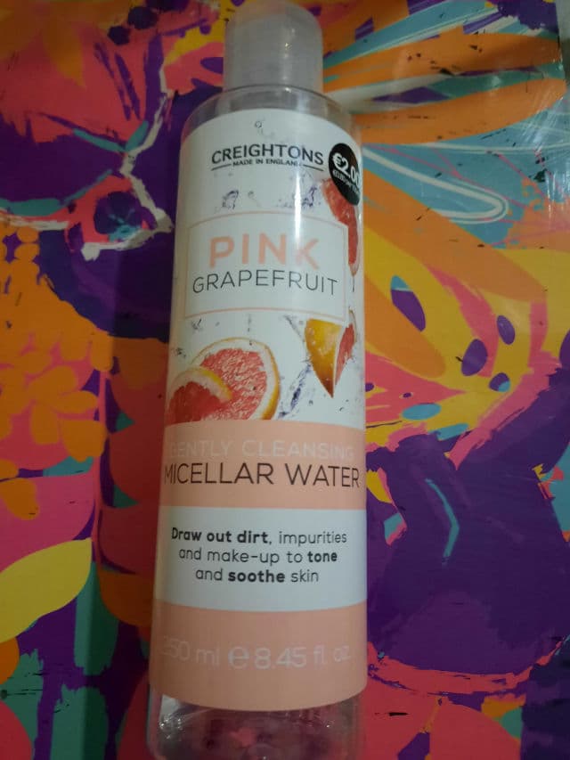 Creightons Pink Grapefruit Gently Cleansing Micellar Water review photo by Tolly