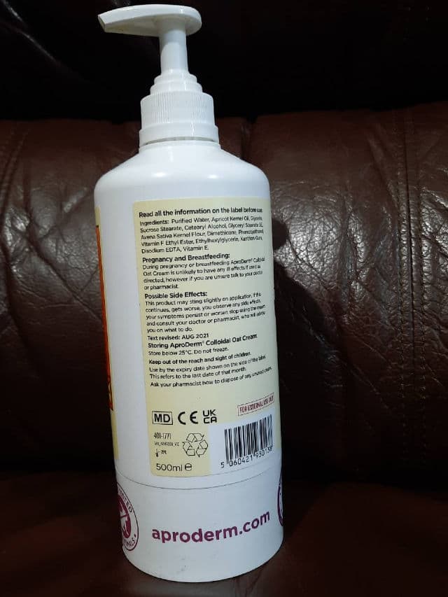 Colloidal Oat Cream product review