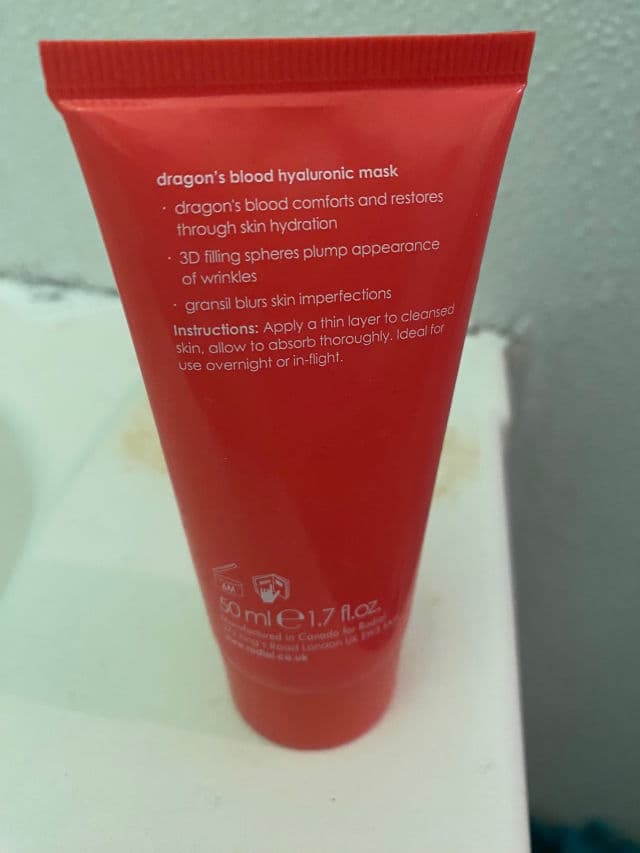 Rodial Dragon's Blood Hyaluronic Mask review photo by Jeanetta