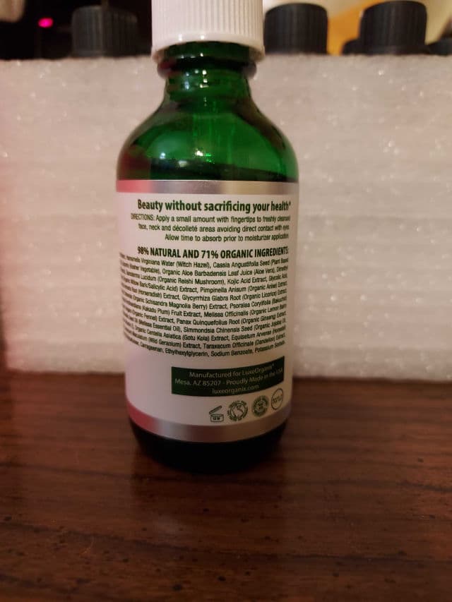 LuxeOrganix Kakadu Vitamin C Hyaluronic Acid Brightening Serum review photo by jellybean1982