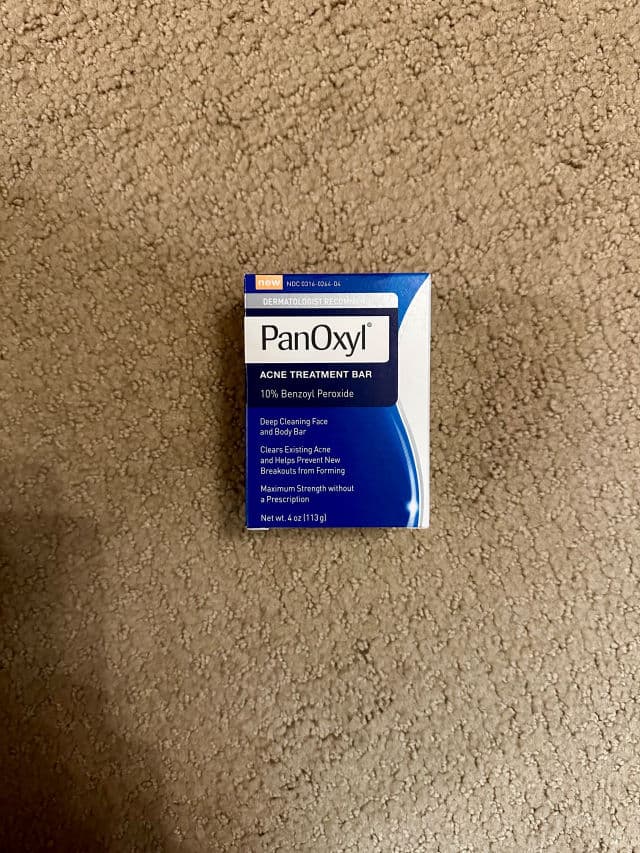 PanOxyl Bar 10%, Maximum Strength Acne Wash review photo by mariaa55