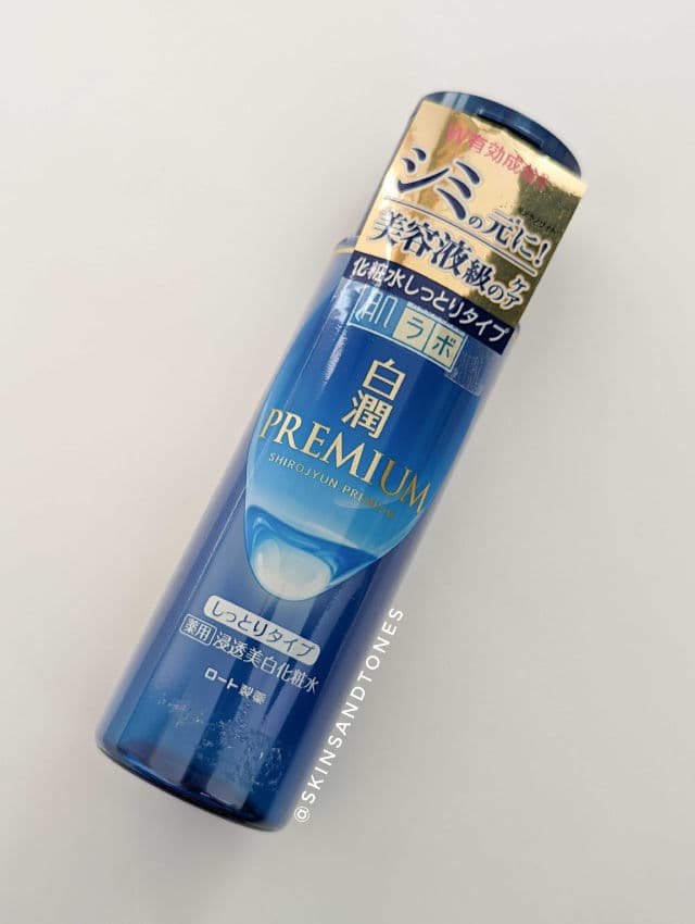 Hada Labo Shirojyun Premium Whitening Milk review photo by skinsandtones