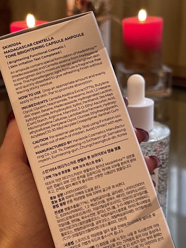 SKIN1004 [Discontinued] Madagascar Centella Asiatica 100 Ampoule (100ml) review photo by promakeupua