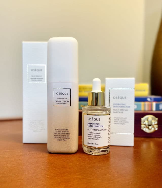 Oseque Silky Bright Enzyme Powder Facial Wash review photo by etherealpetite