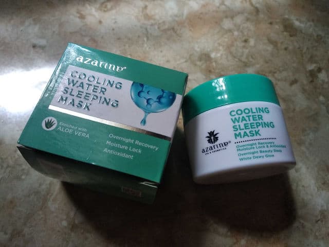 Azarine Cooling Water Sleeping Mask review photo by salsabila539