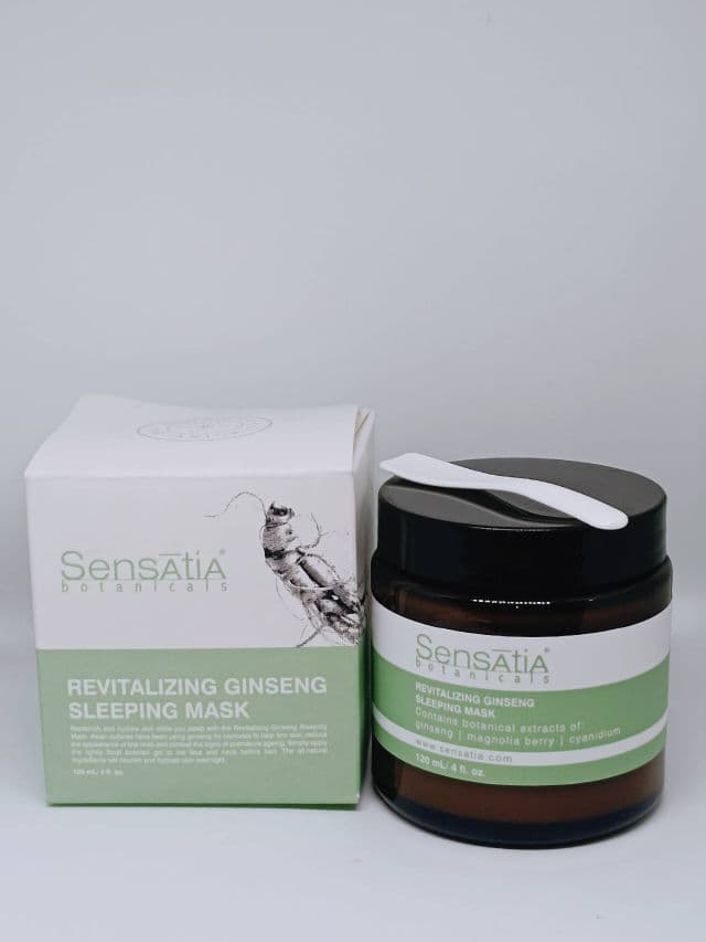 Sensatia Botanicals Revitalizing Ginseng Sleeping Mask  review photo by salsabila539