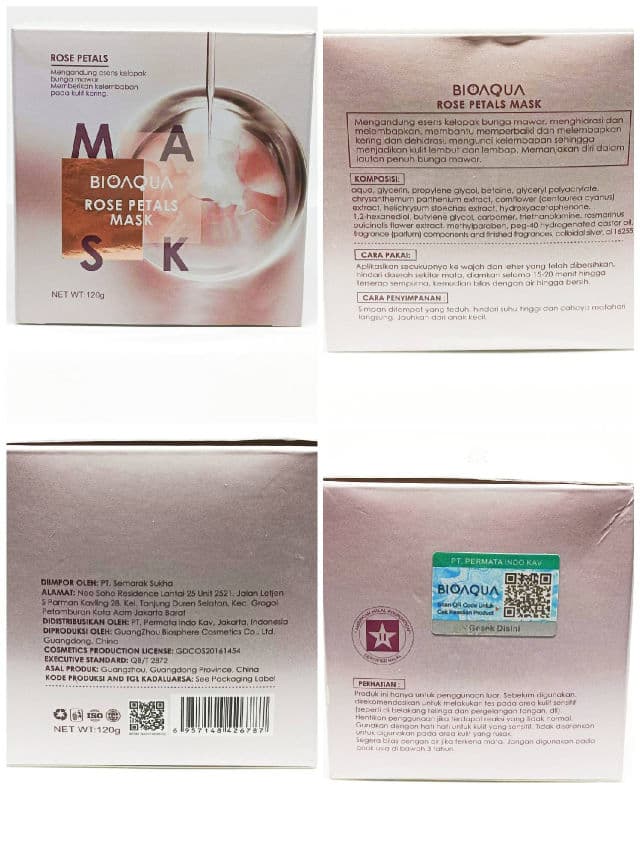 BioAqua Rose Petals Mask review photo by salsabila539