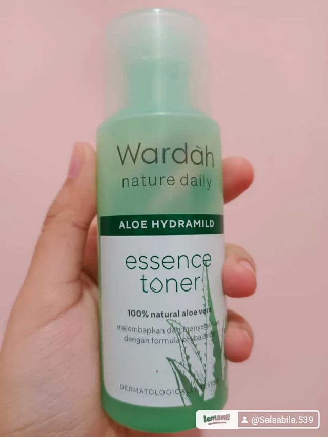 Wardah Aloe Hydramild Essence Toner review photo by salsabila539