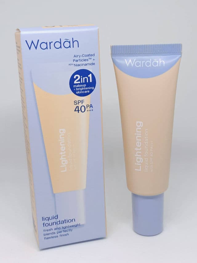 Wardah Lightening Liquid Foundation SPF 30 PA+++ review photo by salsabila539