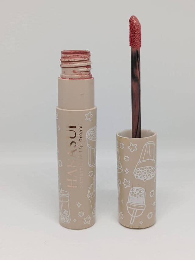 Hanasui Cosmetics Mattedorable Lip Cream Boba review photo by salsabila539