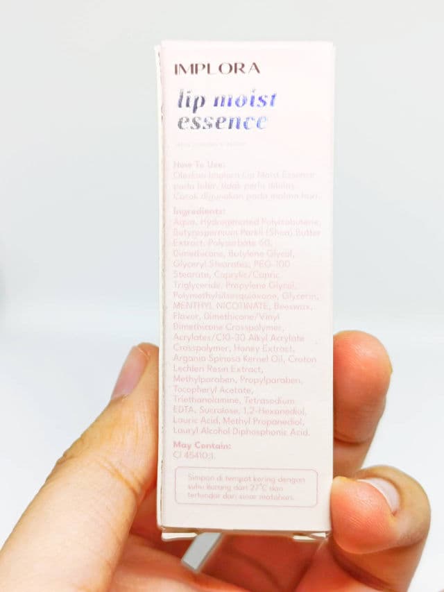 Implora Lip Moist Essence review photo by salsabila539