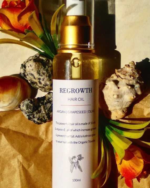 Organic Traveller Regrowth Hair Oil review photo by glowwithme2003