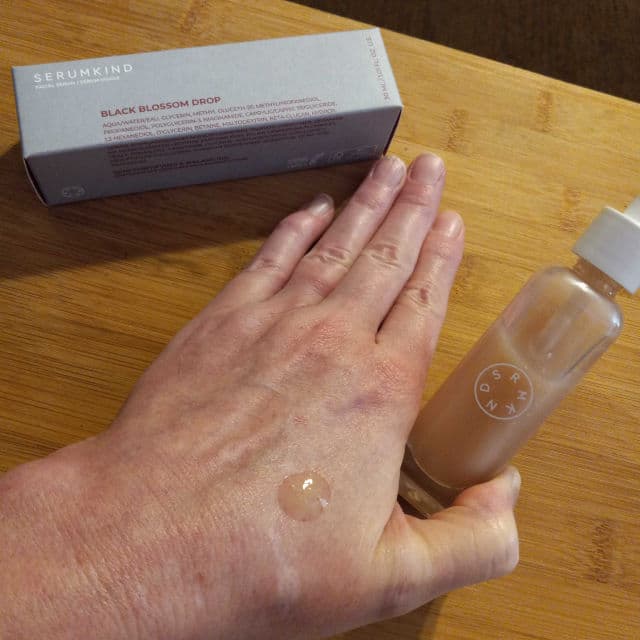 SERUMKIND Black Blossom Drop review photo by ErinnLee