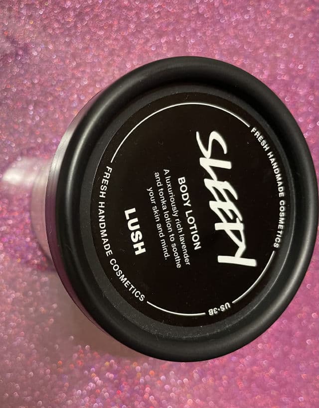 LUSH Sleepy Body Lotion review photo by MessyAssMandy