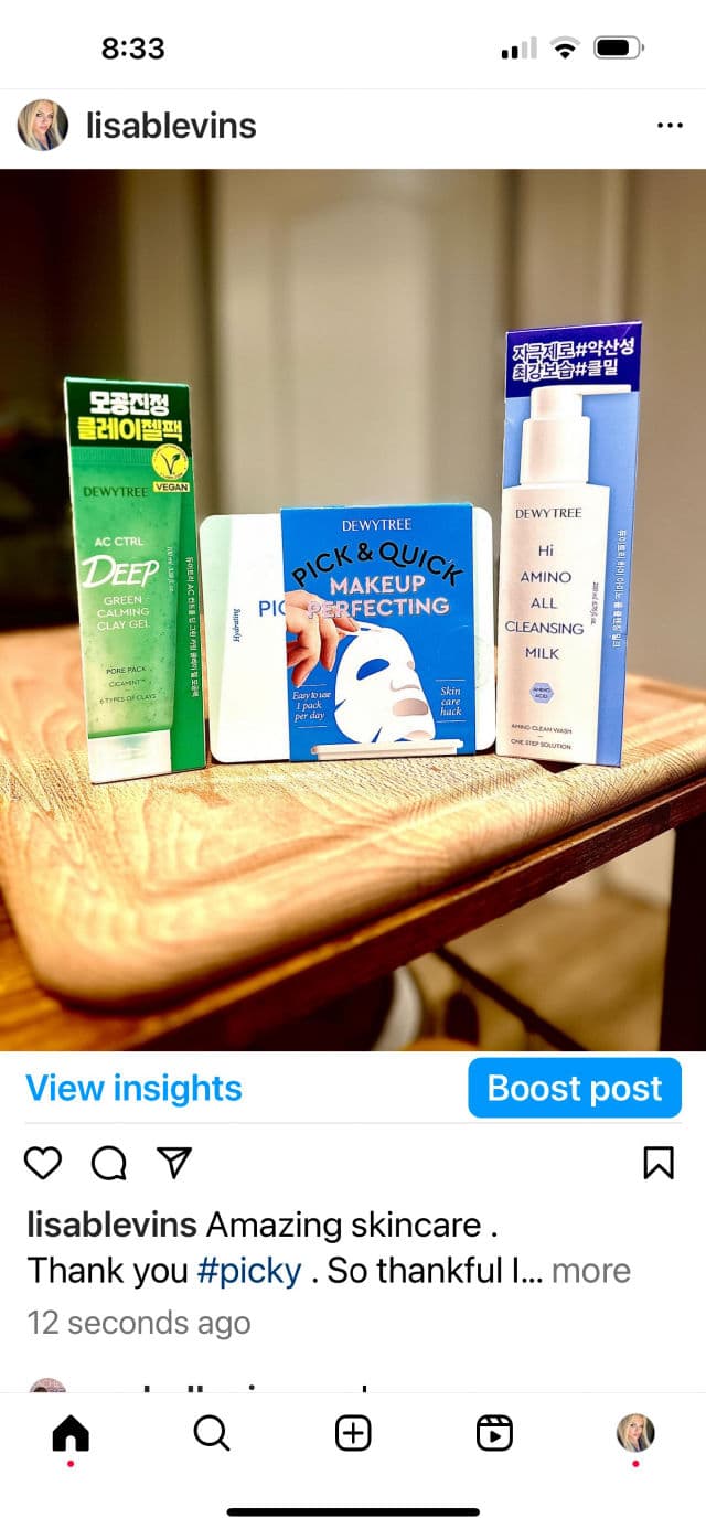 DEWYTREE AC Control Deep Green Calming Essence  review photo by lisal228