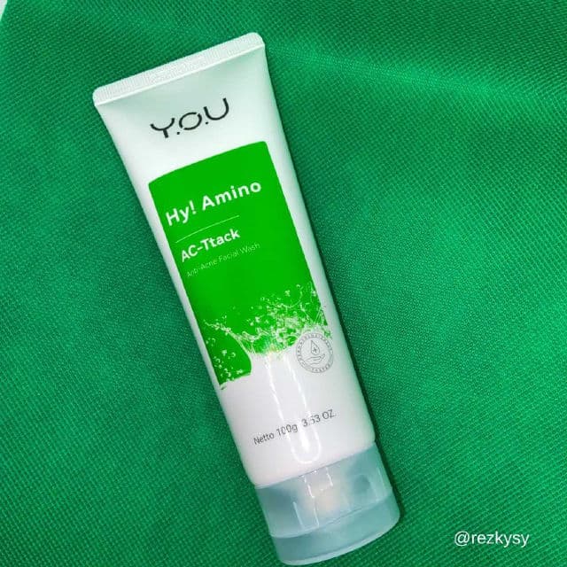 Y.O.U Hy! Amino AC-Ttack Anti-Acne Facial Wash review photo by Rezky
