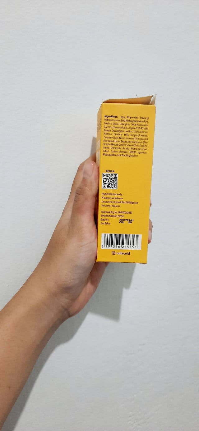 Nuface Cover Me Sun Shield SPF 50 PA++ review photo by alvianita