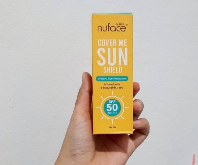 Nuface Cover Me Sun Shield SPF 50 PA++ review photo by alvianita
