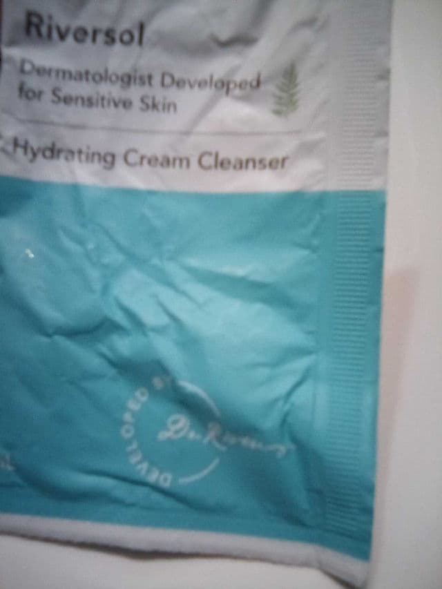 Riversol Hydrating Cream Cleanser review photo by inclusivereviewer