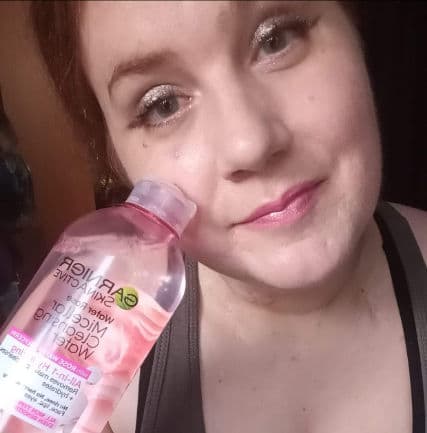 Garnier SkinActive Water Rose Micellar Cleansing Water review photo by inclusivereviewer